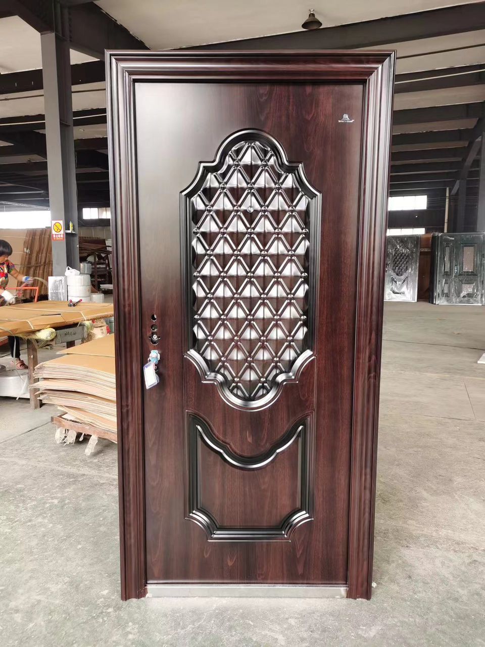 single door with frame 70mm