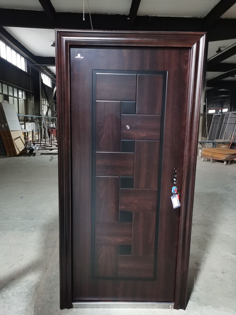 single door with frame 70mm