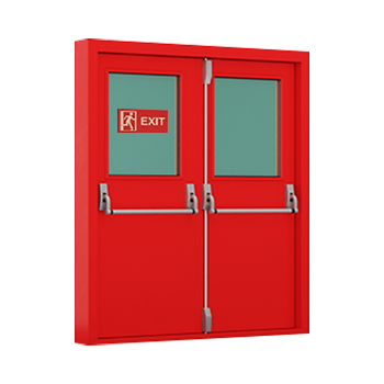 Fire Door With Glass