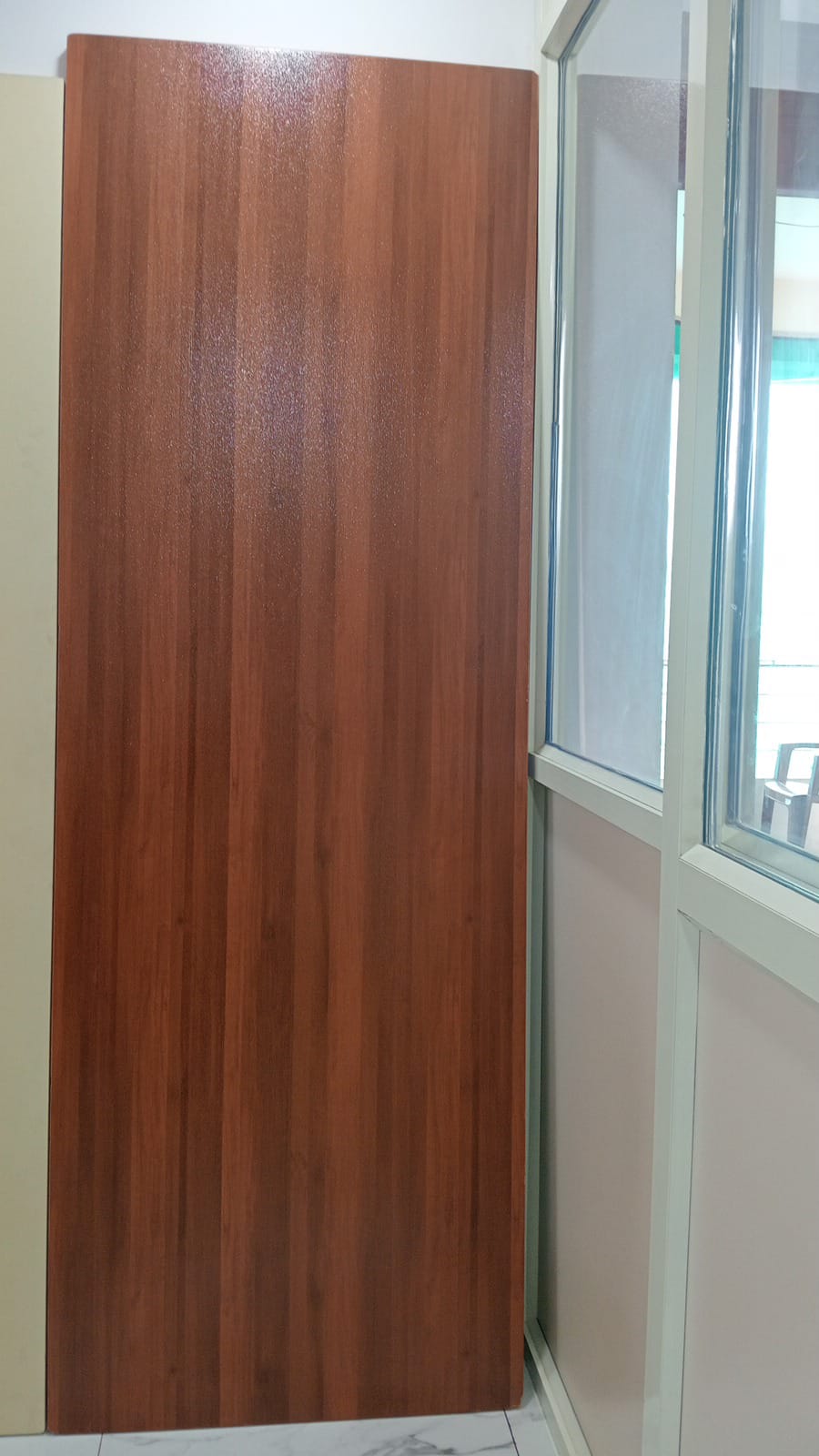 WPC DOOR TEAK WOOD