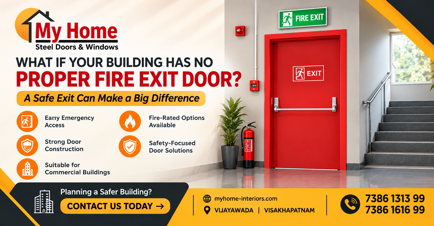 Why Is a Proper Fire Exit Door Important?